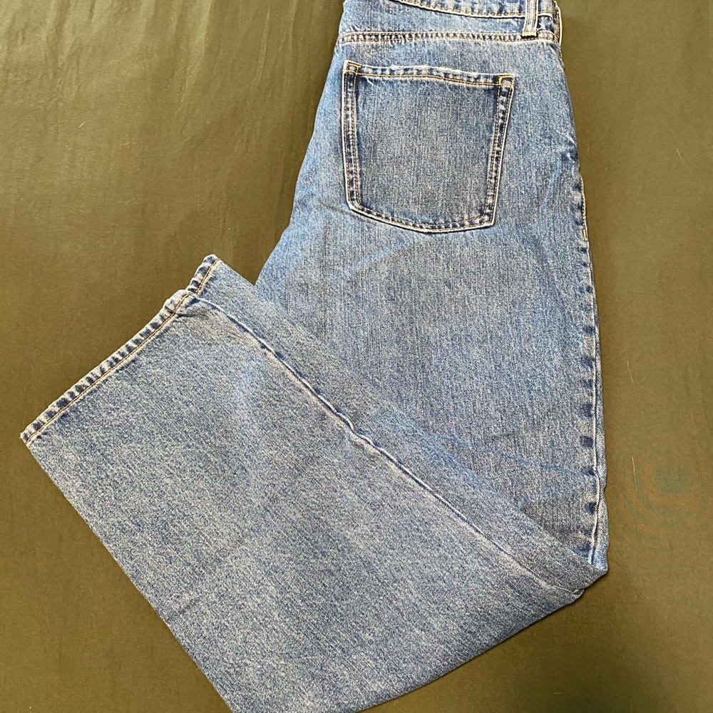 Straight Fit Extra High Rise Jeans